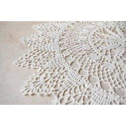 LOT 10 NAPPERONS CROCHET OU DENTELLE