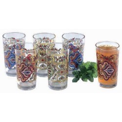 VERRE A THE SARI DECORE 10 CL