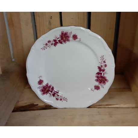 PETITE ASSIETTE  VINTAGE RÉTRO CHIC HENRIETTE GAMME FLEURIE