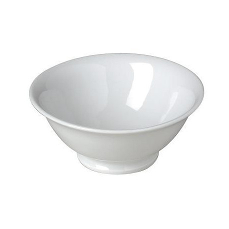 SALADIER PORCELAINE BLANCHE DIAM 24.5 CM