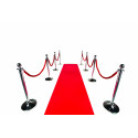 Tapis Rouge.  2 X 5 M