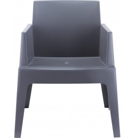 FAUTEUIL EXTERIEUR  EMPILABLE GRIS