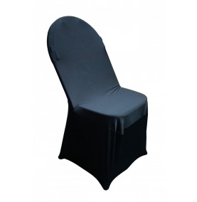 HOUSSE LYCRA CHAISE NOIRE