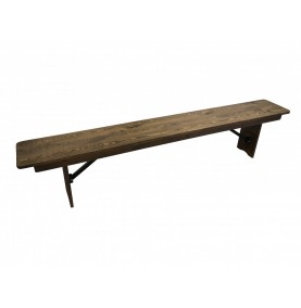 BANC EN BOIS