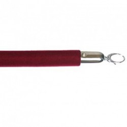 CORDON VELOURS BORDEAUX L 1.50 M