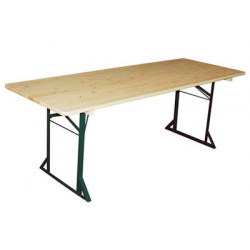 table brasserie 2.20 m