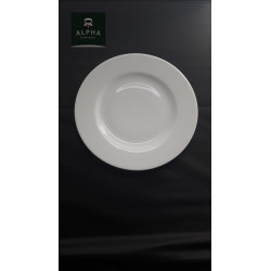 ASSIETTE ROMA BLANCHE 21 CM