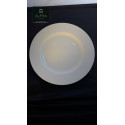 ASSIETTE DE PRESENTATION ROMA BLANCHE 29 CM